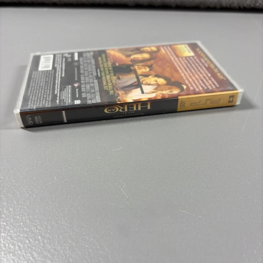 Jet Li Hero PSP UMD Video NEW Sealed Y2K VTG Tarantino Action Film